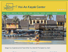 Tablet Screenshot of hoiankayak.com